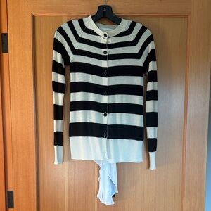ALC Striped Black and White Women's Sweater
